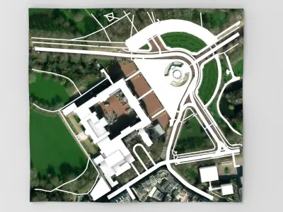 Buckingham Palace London United Kingdom 3D model