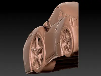 Ferrari 3D Model 3D print model