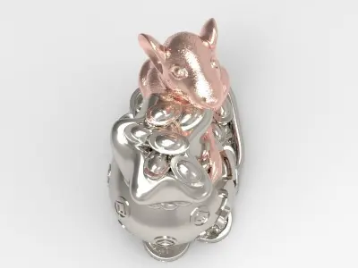 used as jewelry  3D model