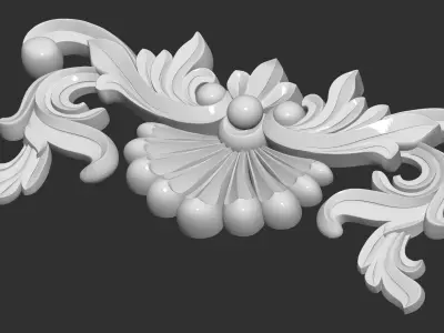 European Style Carving 3D model