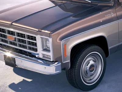 Chevrolet C-10 CG 1979 3D model