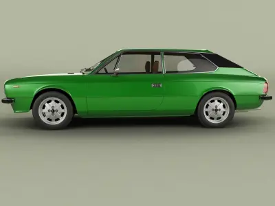 Lancia Beta HPE 3D model