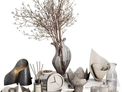 Decorative Set 10 3D model