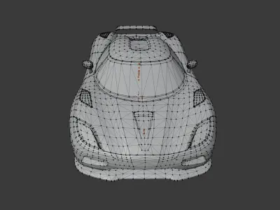 Koenigsegg Jesco 3D model