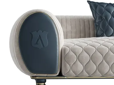 Capella sofa 3D model