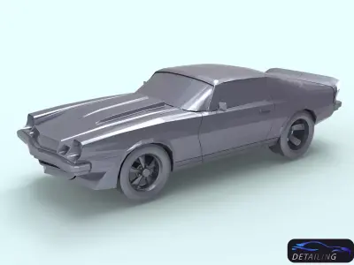 Chevrolet Camaro 1977 for 3d printing 3D model