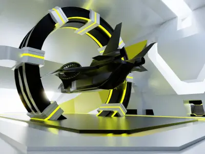 Aerodome Asset Pack 3D model