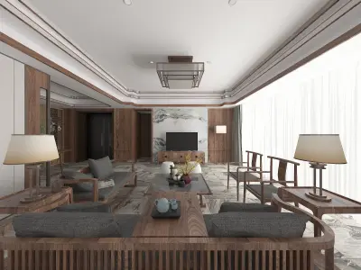 Modern Apartment 3D model