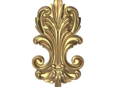  decorative pattern ready for 3D printing 3D model