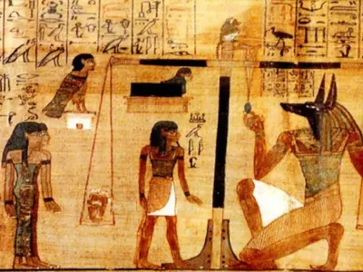 Pharaonic Tomb of Tutankhamen Low-poly 3D model