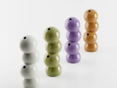 Bubble 2 Vase 3D print model