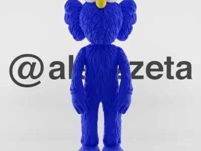 Kaws Jibbitz Charm BFF for Print 3D print model