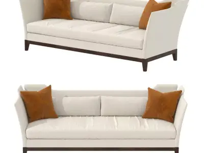 Hickory futniture living room knole sofa 3D model