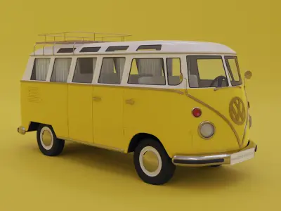 Volkswagen Kombi T1 3D model