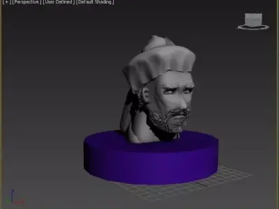 Arabian head 3D model
