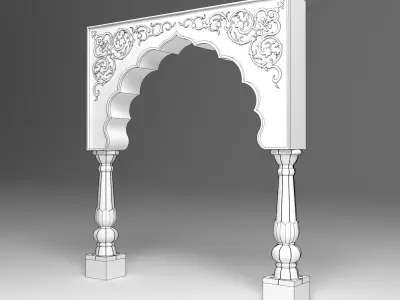 Indian Arch 3D model