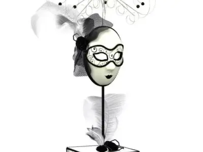 Face Mask Decoration 3D model