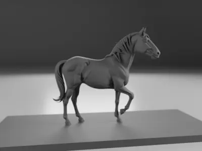 horse 3D print model purchase