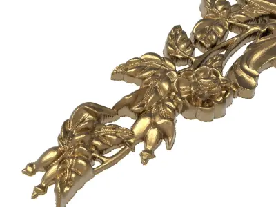  decorative pattern ready for 3D printing 3D model 2