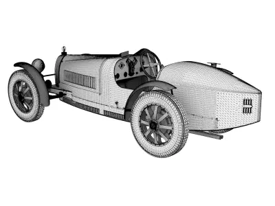Bugatti Type 02 3D model