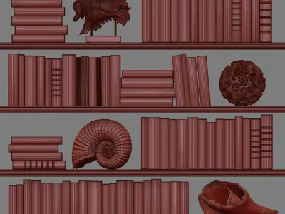 Classic Books 05 3D model