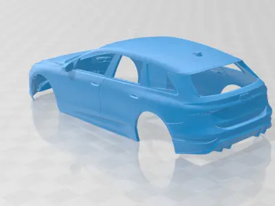Audi A6 Avant e-tron 2025 - Body Car STL Model 3D print model