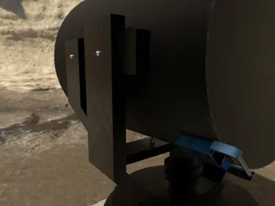 High-Quality Spotlight 3D Model  3D model