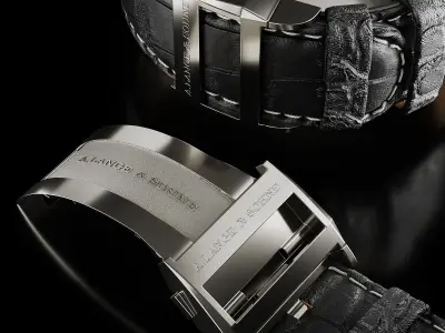 Watch A Lange And Sohne Triple Split  3D model