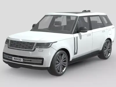 Land Rover Range Rover 2022 Low-poly 3D model purchase