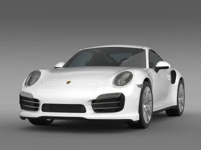 Porsche 911 Turbo 2013 3D model