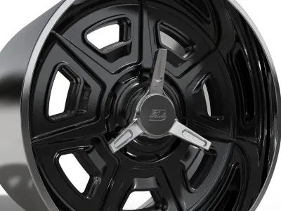 BILLET SPECIALATIES PALMDALE V1 WHEEL  3D print model