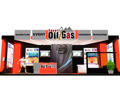 Booth Exhibition Stand a631c 3D model