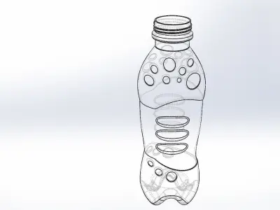 Bottle concept 2 Free 3D model