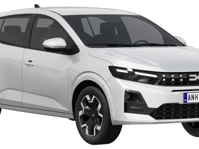 Dacia Sandero 2026 3D model