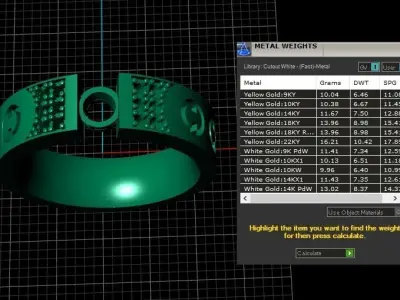 Men s Ring 3D print model