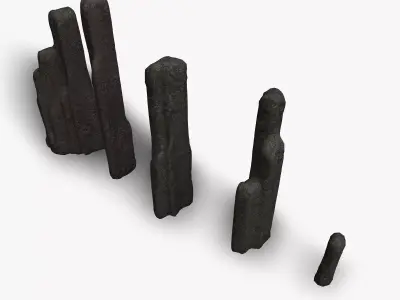 Rock 04 - Base Free low-poly 3D model
