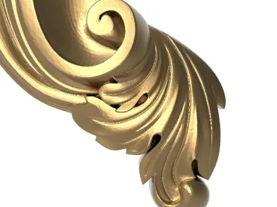 decorative pattern ready for 3D printing 3D model 5