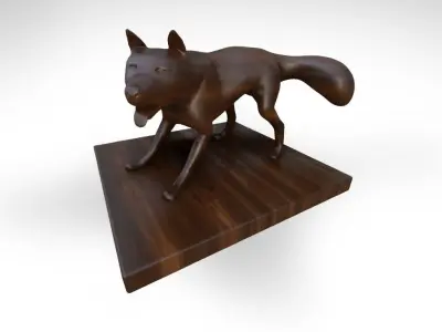 Interior Decoration Animal Set Free 3D model