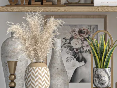 Decorative Set 40 3D model