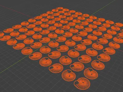 Ceiling Pattern 3D model