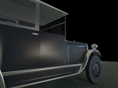 mercedes benz 1930 3D model 3D model