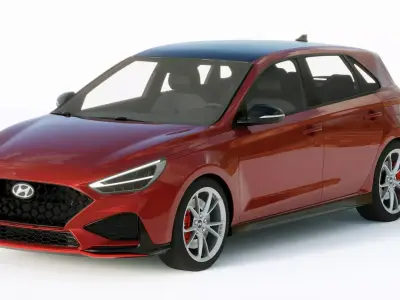 Hyundai i30 N 2021 3D model