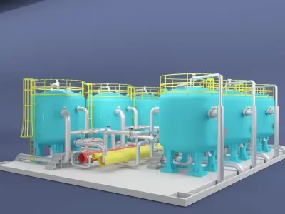 Pipe Assembly Pack  3D model