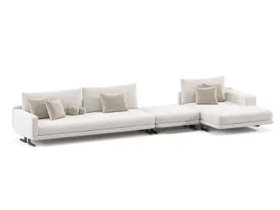  Poliform Mondrian Sofa Free 3D model