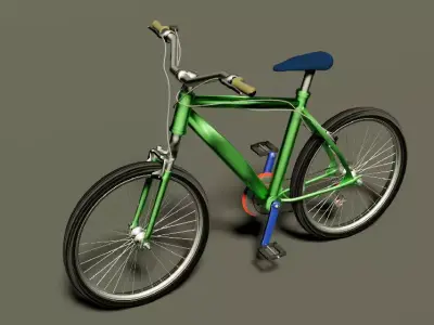 MountainBicycle bicycle Free 3D model