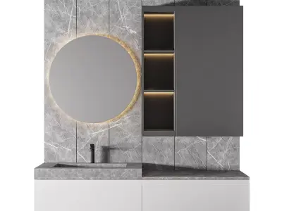 Luxury Bathroom 105 3D model