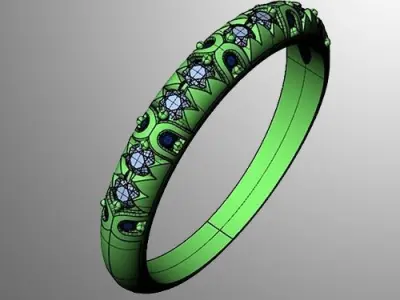 Ring n 4 bottle 3D print model