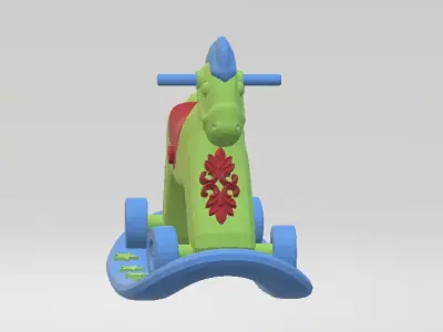 Horse Kids Toy 3D print model