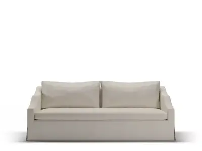 Everleigh Slipcover Sofa 3D model