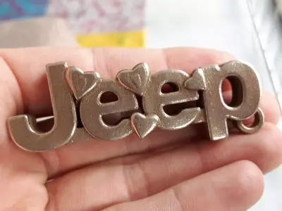 Jeep Keychain  3D print model